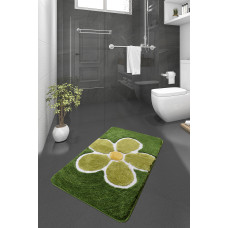 Коврик для ванной Chilai Home Flower Yesil 60x100
