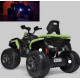Дитячий квадроцикл MAVERICK LQ 8853: 8 км/год, 180W, 4x4, EVA-колеса, амортизатори - ЧОРНО-ЗЕЛЕНИЙ