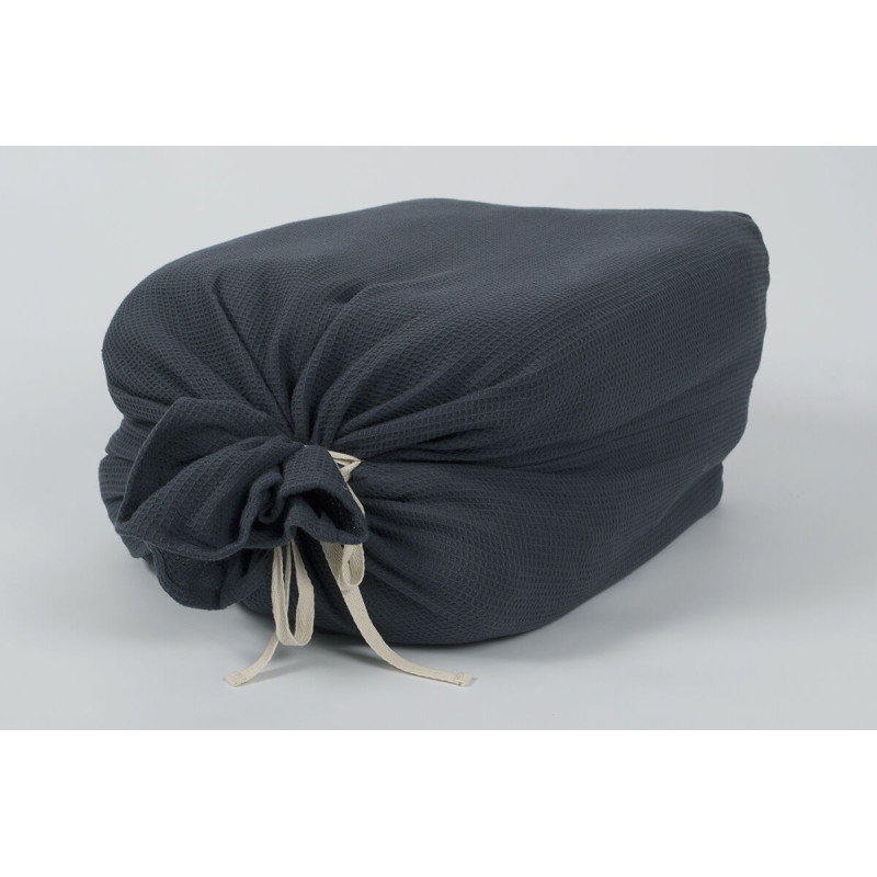 Постільна білизна вафельне Barine - Waffle indigo індиго євро