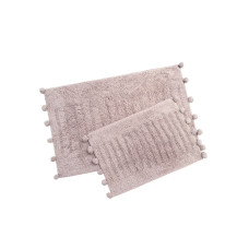 Набір килимків Irya - Arline lila ліловий 40*60+55*80