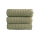 Набір рушників Lotus Home - Rius olive оливковий 30*50 (3 од.)