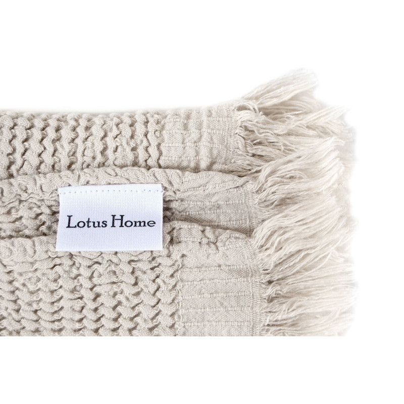 Набір рушників Lotus Home - Rius natural бежевий 30*50 (3 од.)