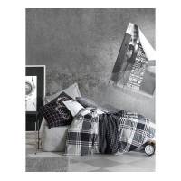 Комплект постельного белья Cotton box Masculine Ramos Antrasit