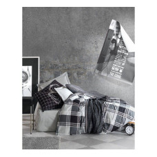 Bed Linen Set Cotton Box Masculine Ramos Antrasit
