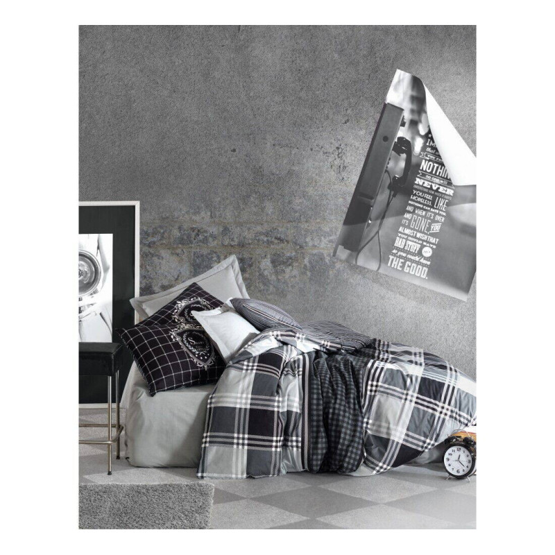 Комплект постельного белья Cotton box Masculine Ramos Antrasit
