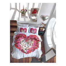 Bed Linen Set Cotton Box 3D Garden Vizon