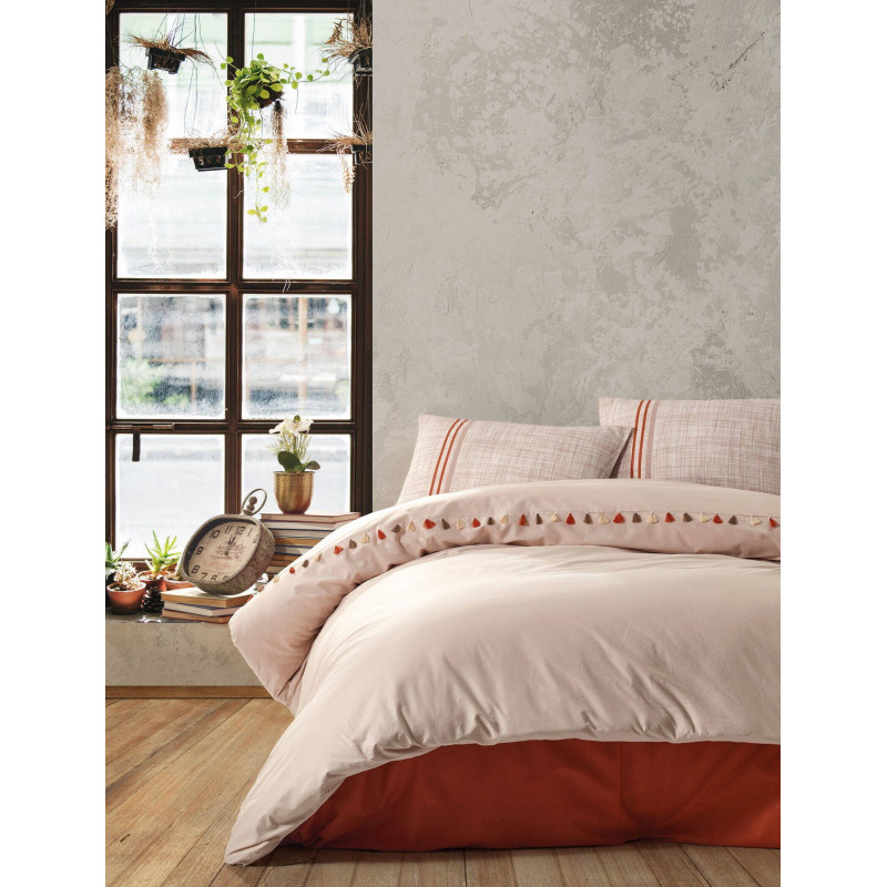 Комплект постельного белья Cotton box Candy Merri Bej  200x220