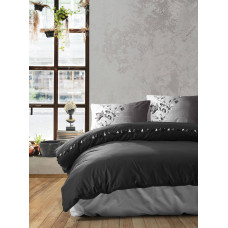 Cotton Box Candy Daren Siyah 200x220 Bed Linen Set