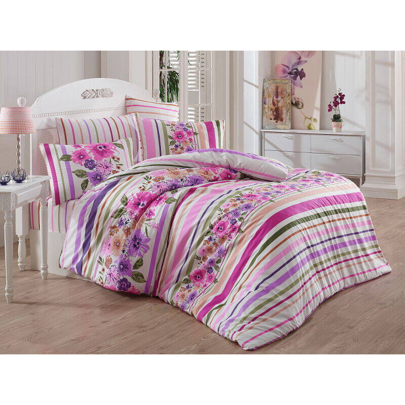 Bed linen Majoli Carolin v2 Lila 200x220