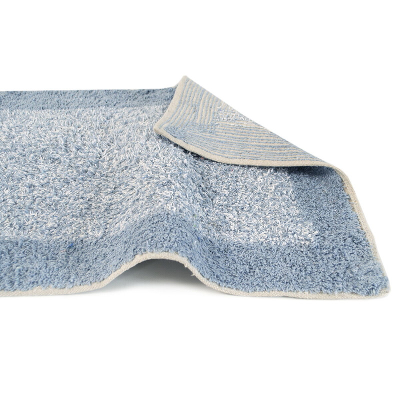 Набір килимків Shalla - Fabio mavi блакитний 40*60+50*80