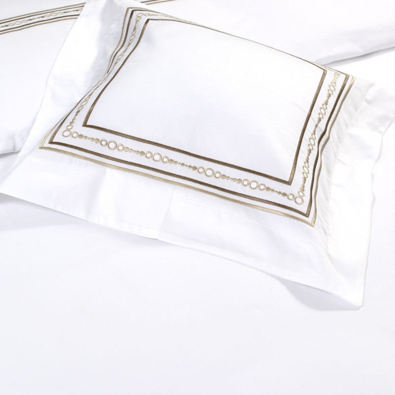 Постільна білизна MieCasa сатин - Soho kahve-bej кавовий-бежевий євро