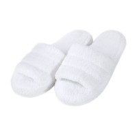 Капці махрові Lotus Home - Basic Soft white