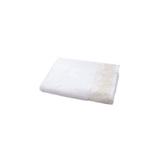 Рушник бамбуковий Maxstyle - Damask білий 50*90