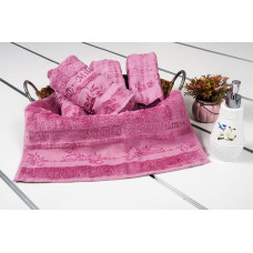 Рушник Romeo Soft - Bamboo Milano рожевий 50*90