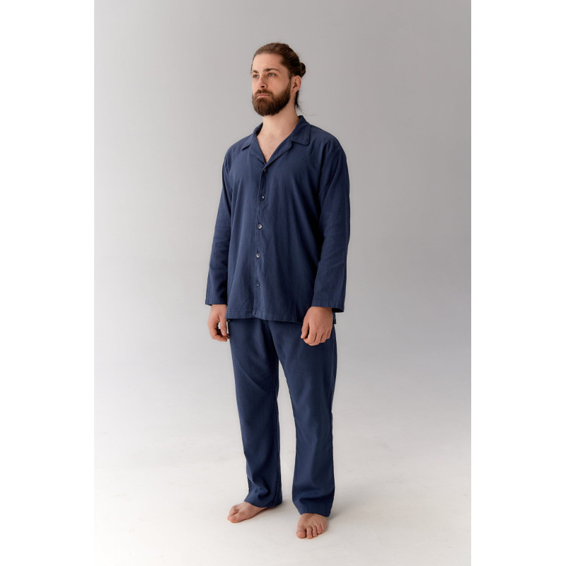 Піжама чоловіча Lotus Home - Porta синій M