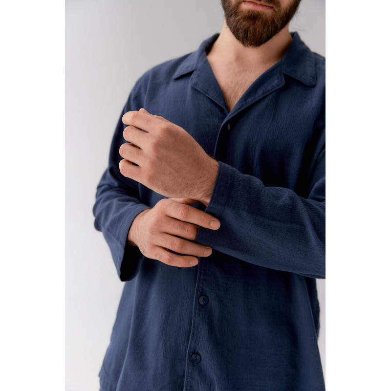 Піжама чоловіча Lotus Home - Porta синій M