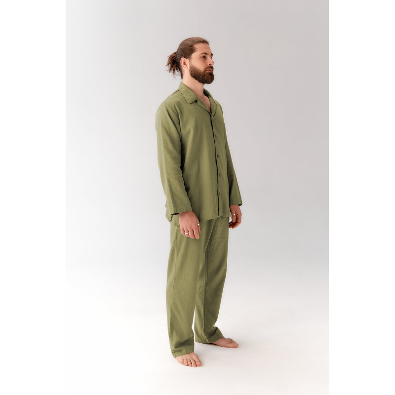 Піжама чоловіча Lotus Home - Porta оливковий XL