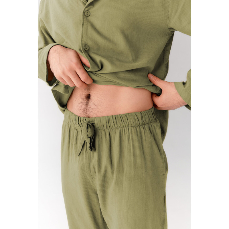 Піжама чоловіча Lotus Home - Porta оливковий XL