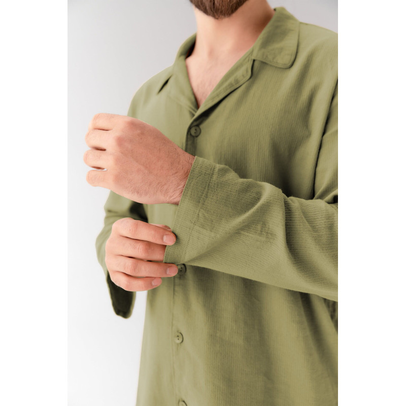 Піжама чоловіча Lotus Home - Porta оливковий L