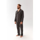 Піжама чоловіча Lotus Home - Porta антрацит L