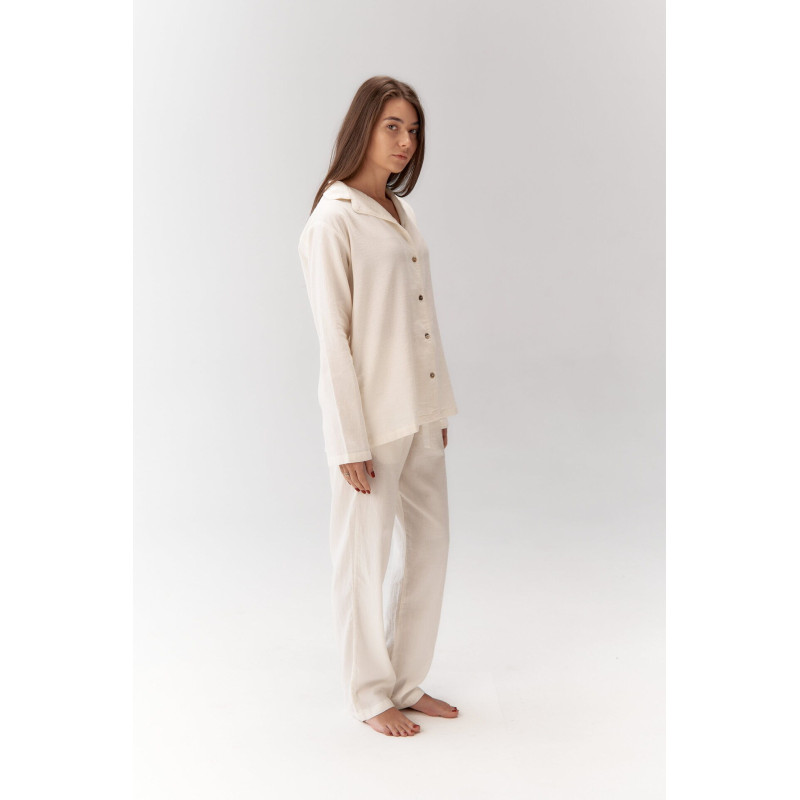 Піжама жіноча Lotus Home - Porta молочний S