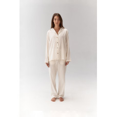 Піжама жіноча Lotus Home - Porta молочний M