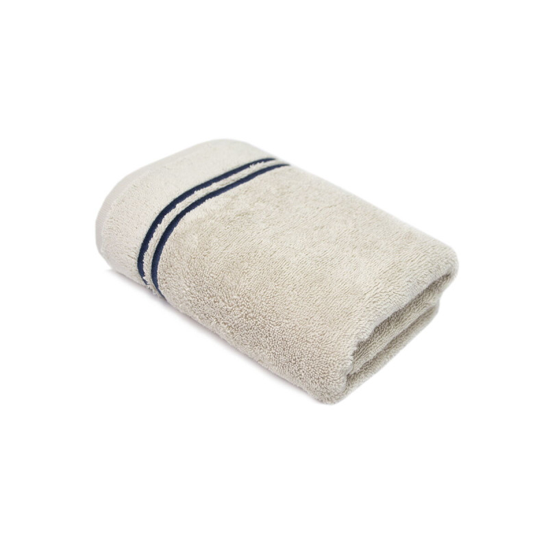 Рушник MieCasa - Milano bej-lacivert бежевий-синій 85*145