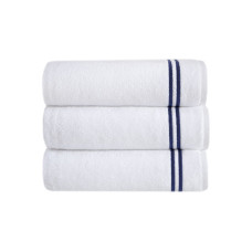 Рушник MieCasa - Milano beyaz-lacivert білий-синій 85*145