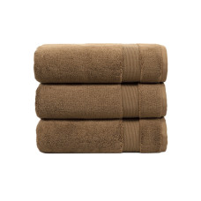 Рушник махровий Lotus Home - Pearl кавовий 50*90