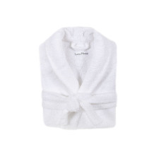 Халат махровий unisex Lotus Home - Basic Soft білий M