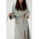 Халат Lotus Home - Rius light gri світло-сірий S/M