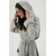 Халат Lotus Home - Rius light gri світло-сірий L/XL