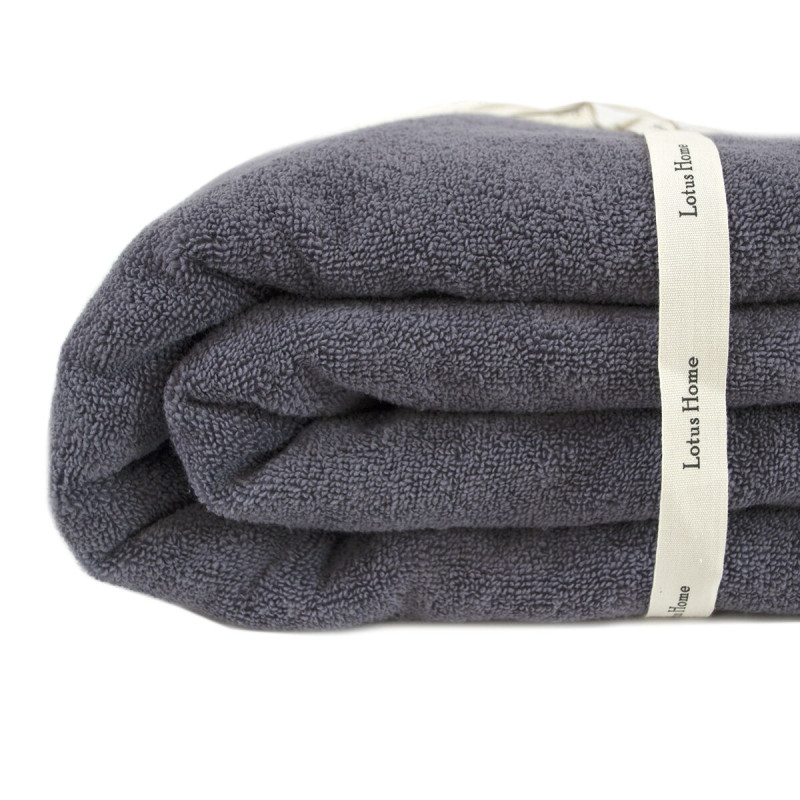 Покривало (простирадло) Lotus Home - Premium Microcotton Antrasit 200*210