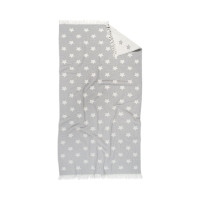 Рушник Lotus Home Pestemal - Star 90*160 grey сірий
