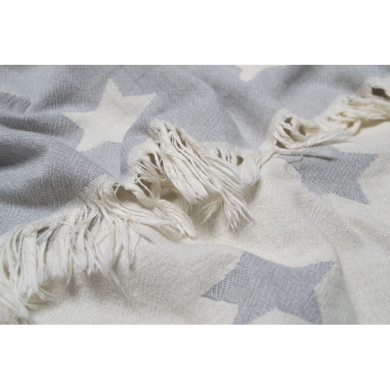 Рушник Lotus Home Pestemal - Star 90*160 grey сірий