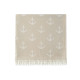 Рушник Lotus Home Pestemal - Anchor 90*160 beige бежевий