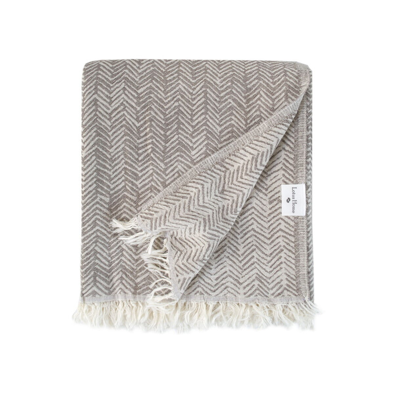 Покривало Lotus Home - Greek kahve кавовий 190*225