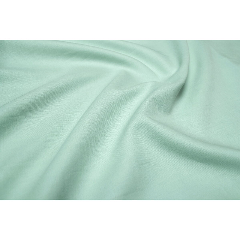 Простирадло Iris Home Готель - Сатин Класік ментоловий 160*200*25 на резинці