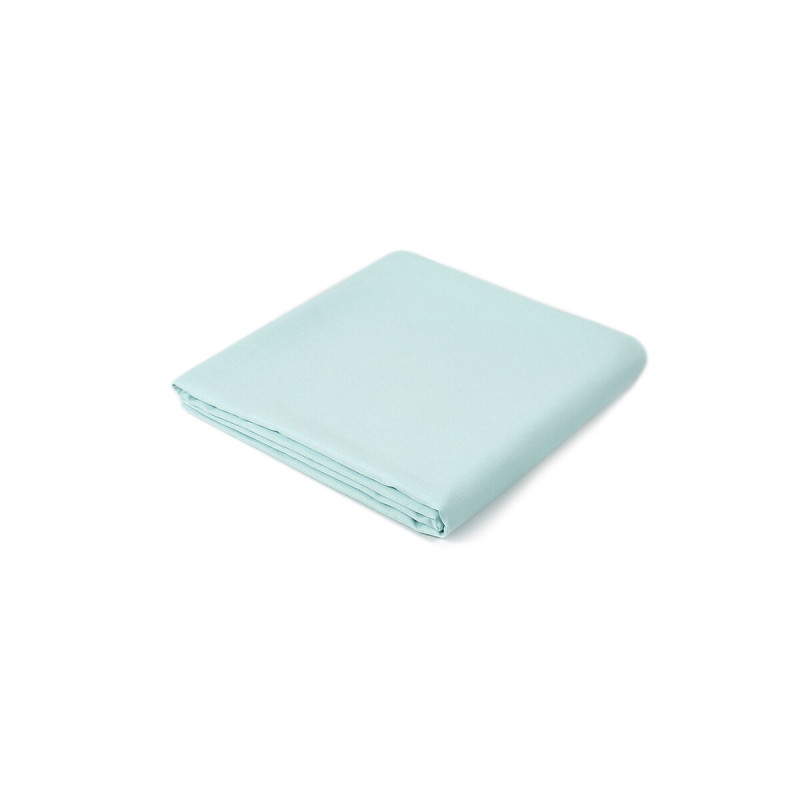 Простирадло Iris Home Готель - Сатин Класік ментоловий 160*200*25 на резинці