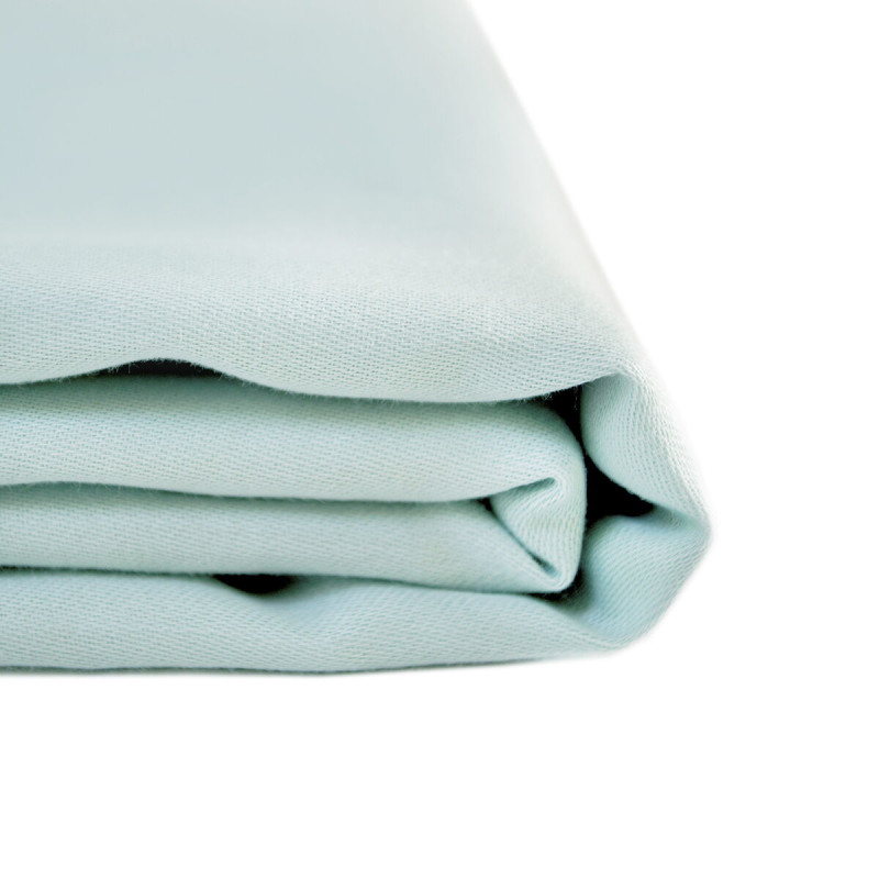 Простирадло Iris Home Готель - Сатин Класік ментоловий 160*200*25 на резинці