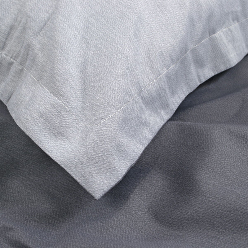 Постільна білизна сатин premium Lotus Home - Basic темно-сірий євро