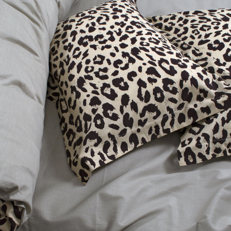 Постільна білизна сатин Lotus Home - Leo євро