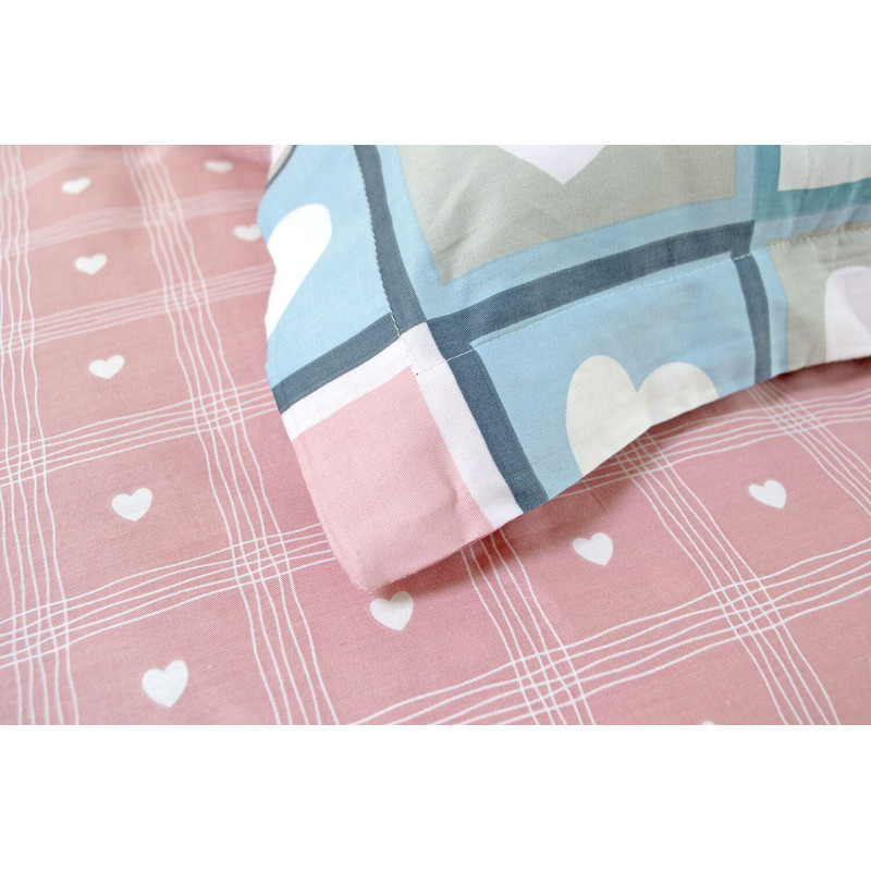 Постільна білизна сатин Lotus Home - Love To Love полуторний