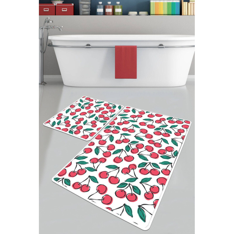 Набор ковриков для ванной Chilai Home CILIEGIA BANYO HALISI DJT   60x100+50x60