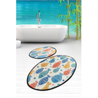 Набор ковриков для ванной Chilai Home  FISH COLORFUL DJT  60x100+50x60