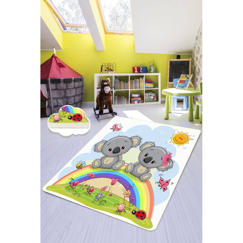Коврик в детскую комнату Chilai Home  RAINBOW ELEPHANTS  100*160