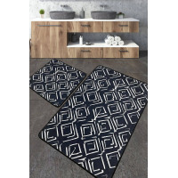 Набір килимків для ванної кімнати Chilai Home CENERO  60*100+50*60