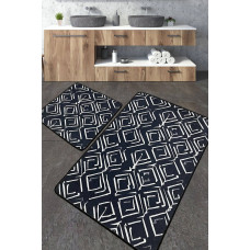 Набір килимків для ванної кімнати Chilai Home CENERO  60*100+50*60
