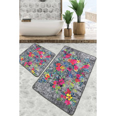 Набір килимків для ванної кімнати Chilai Home ETOVA  60*100+50*60