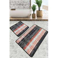 Набір килимків для ванної кімнати Chilai Home FLANG  60*100+50*60